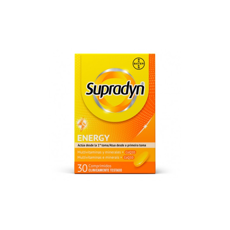 SUPRADYN ENERGY MULTIVITAMINAS 30 COMPRIMIDOS