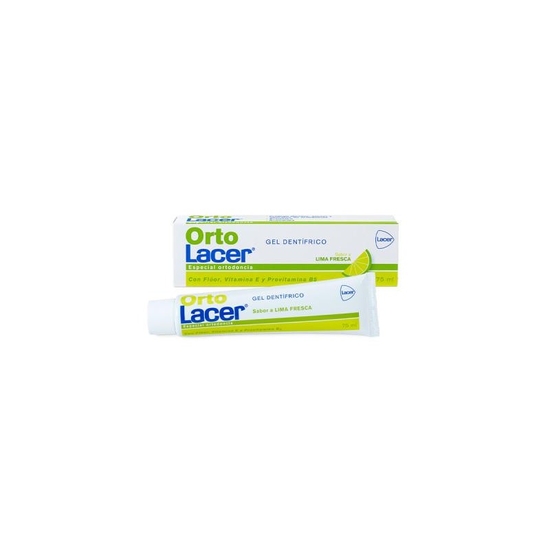 ORTOLACER GEL LIMA FRESCA 125ML +REGALO Palillos Interdentales, 30Uds