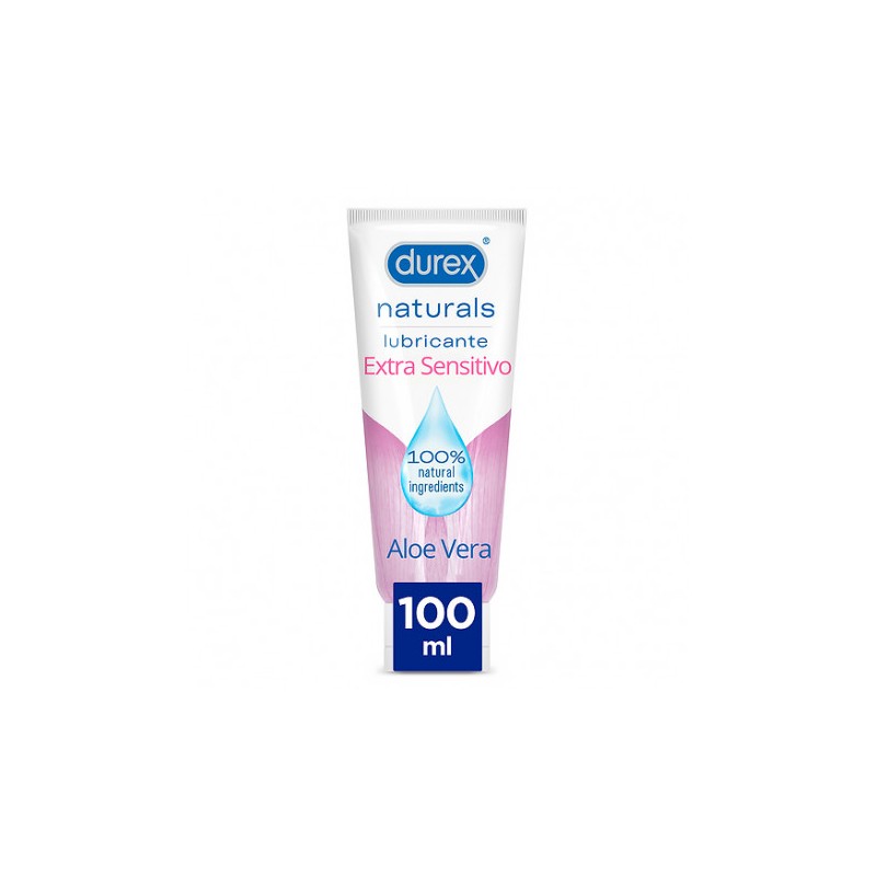 DUREX NATURALS LUBRICANTE EXTRA SENSITIVO ALOE VERA 100ML