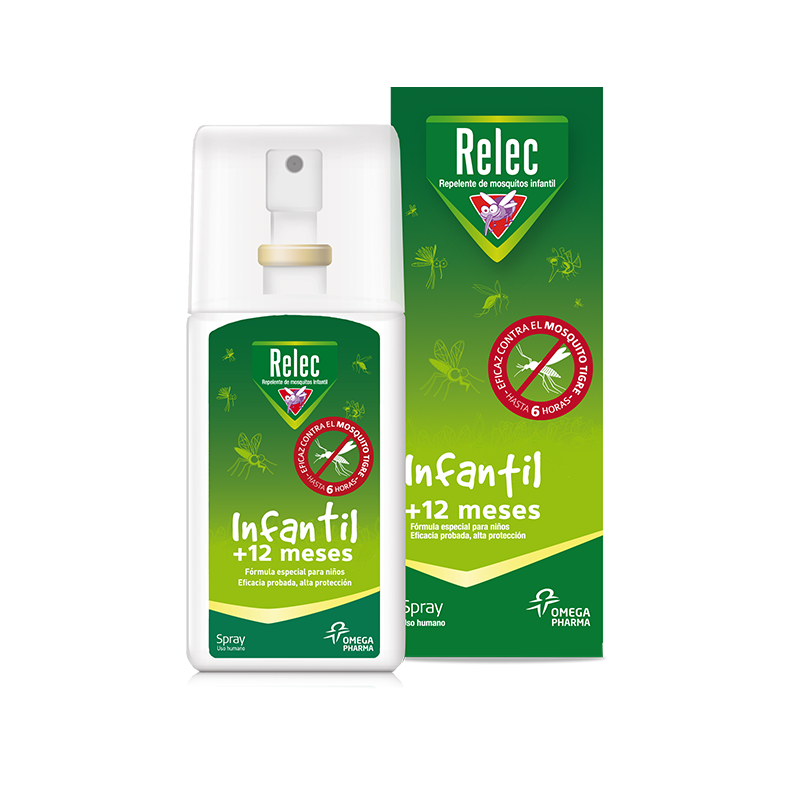 RELEC INFANTIL  +12 MESES SPRAY REPELENTE DE MOSQUITOS 100ML