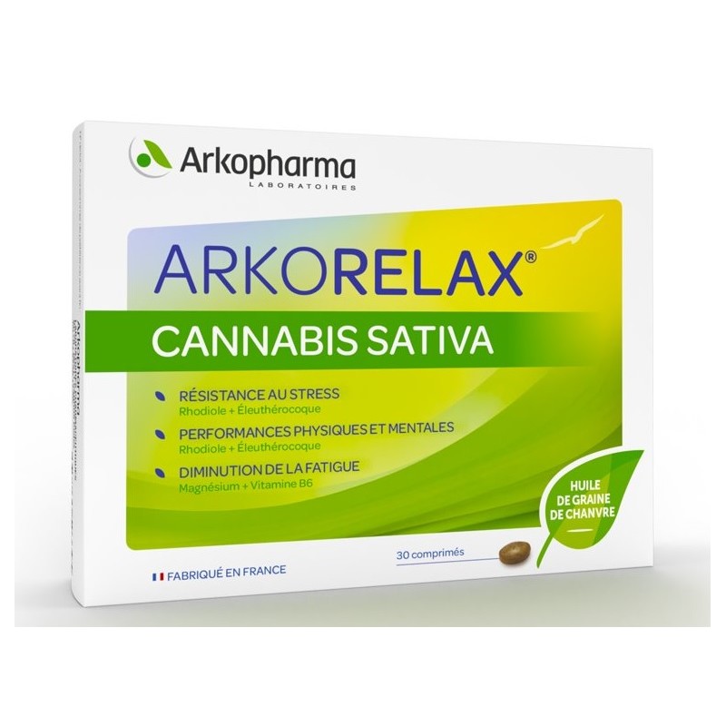 ARKORELAX CANNABIS SATIVA 30 COMPRIMIDOS