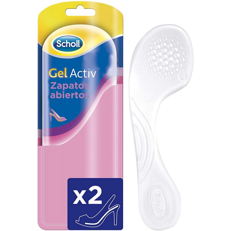 SCHOLL GEL ACTIV PLANTILLA MUJER ZAPATO ABIERTO