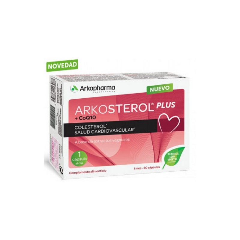 ARKOSTEROL PLUS +CoQ10  30CAPSULAS