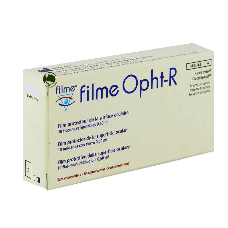 FILME OPTH-R Film Protector de la superficie ocular 10x0.5mL