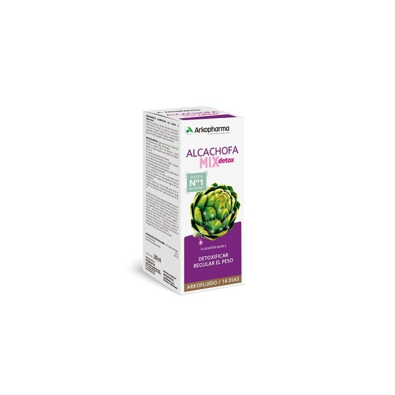 ARKOFLUIDO ALCACHOFA MIX DETOX 280ML