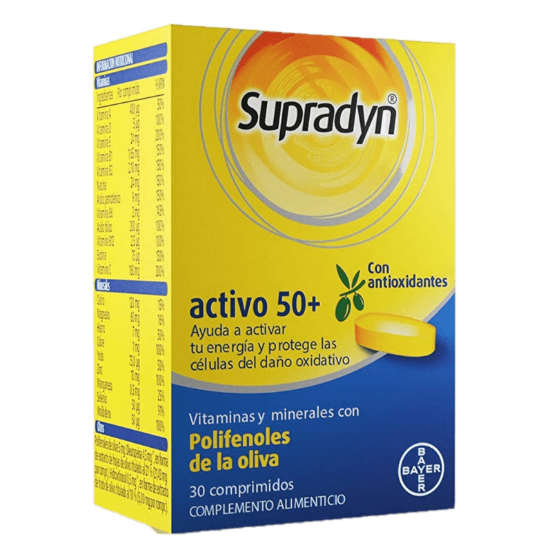 SUPRADYN ACTIVO 50+  ANTIOX  30 COMPRIMIDOS