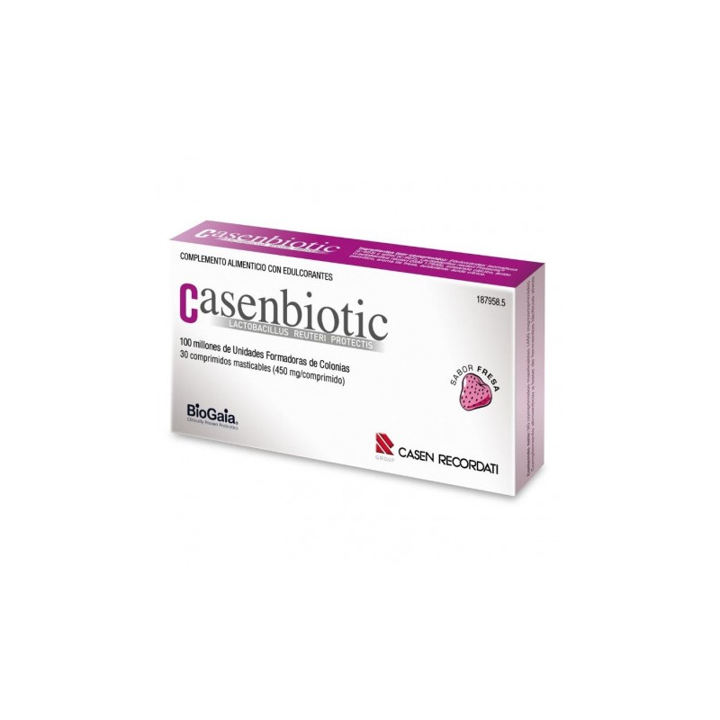 CASENBIOTIC FRESA 30 COMPRIMIDOS