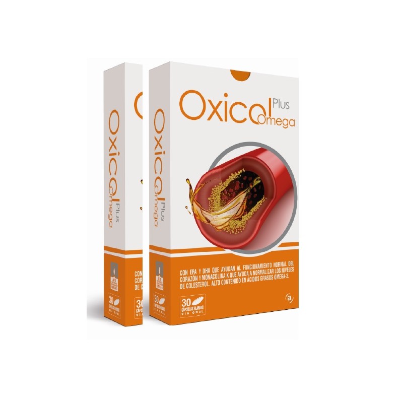 ***PACKx2 OXICOL PLUS OMEGA 30 CAPSULAS