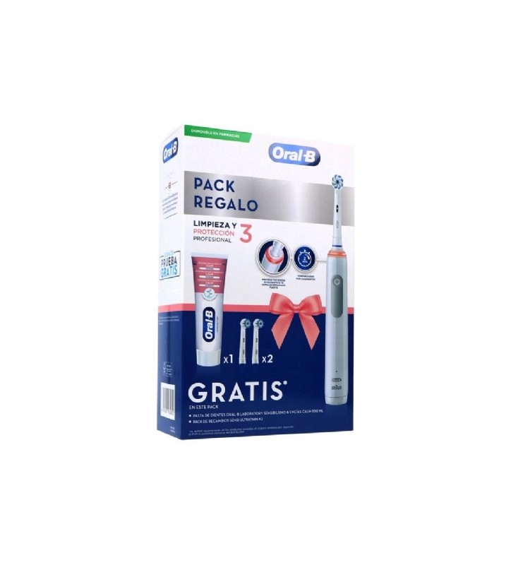 ORAL B CEPILLO ELECTRICO PACK LIMPIEZA PROFESIONAL 3