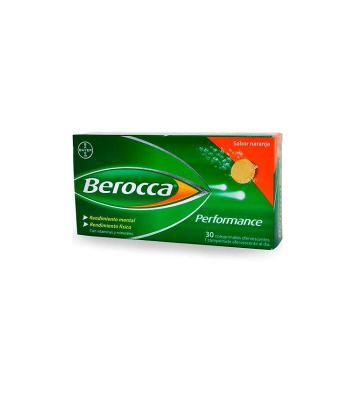 BEROCCA PERFORMANCE NARANJA 30 COMPRIMIDOS