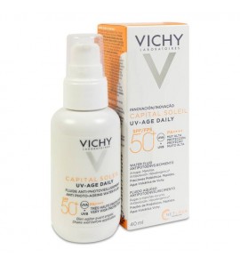 VICHY CAPITAL SOLEIL KAINOTOMIA UV-AGE DAILY SPF50 40ML