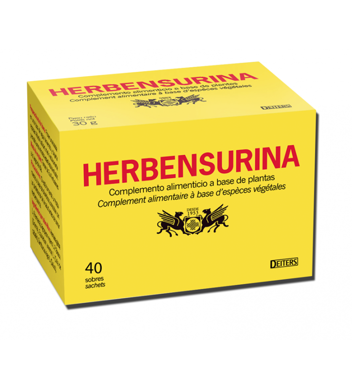 DEITERS HERBENSURINA RENAL 40 INFUSIONES