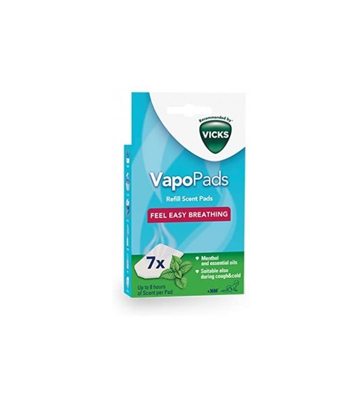 VICKS VAPOPADS 7 PARCHES MENTHOL