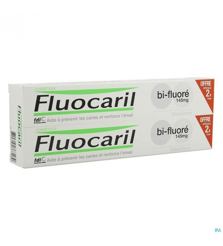 Fluocaril Blanqueador 2x75 ml.