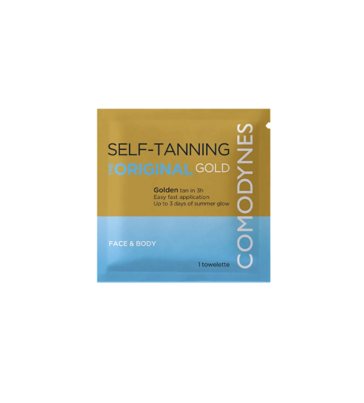 COMODYNES SELF TANNING ORIGINAL GOLD 8 TOALLITAS