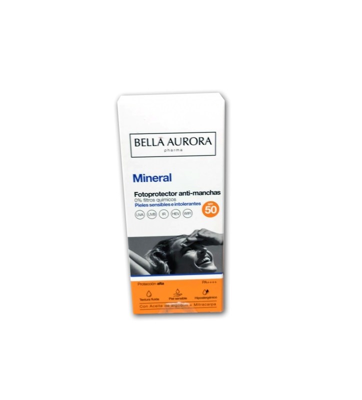 BELLA AURORA BIO10 SOLAR UVA PLUS SPF 50 P.SENSIBLE 50ML