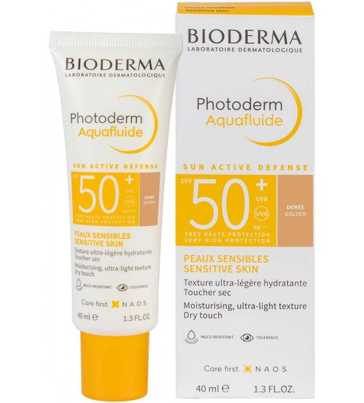 BIODERMA PHOTODERM AQUAFLUIDO  SPF50+ 40mL TONO DORADO