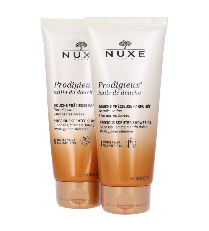 NUXE PRODIGIEUX HUILE DOUCHE 2X200ML