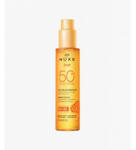NUXE SUN HUILE SOLAIRE BRONZANTE SPF 50 150 ML