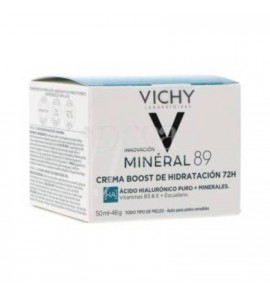 VICHY MINERAL 89 CREMA BOOST HIDRATACION 72H TODAS PIELES 50