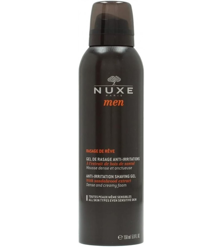 NUXE MEN GEL DE AFEITAR ANTIIRRITACIONES  150ML