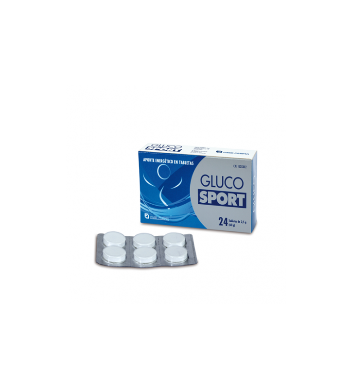 GLUCO SPORT SABOR LIMON 24 COMPRIMIDOS