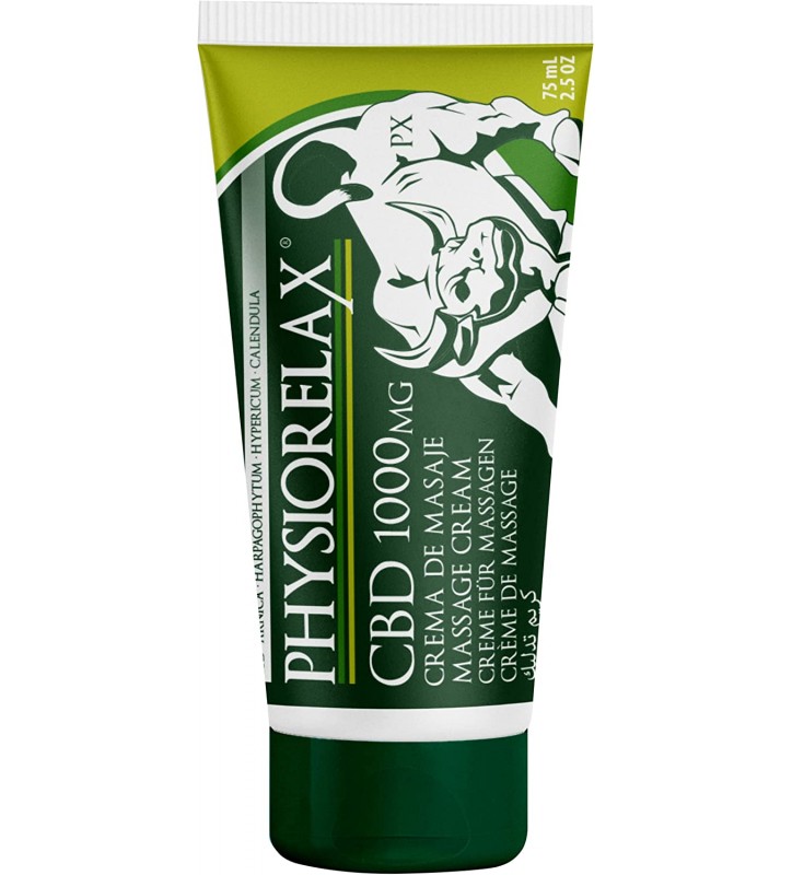 PHYSIORELAX CBD CREMA DE MASAJE 75 MG