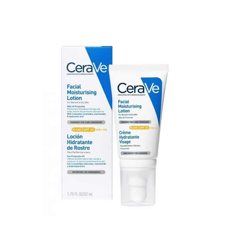 CERAVE LOCION HIDRATANTE ROSTRO SPF 30 52ML