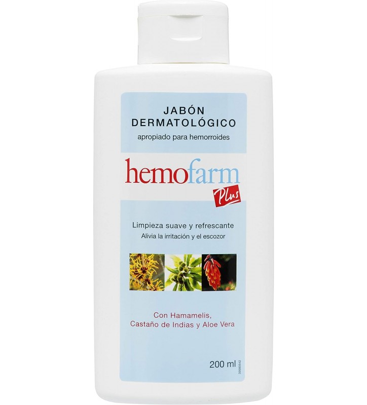 HEMOFARM PLUS JABON DERMATOLOGICO LIQUIDO 200 ML