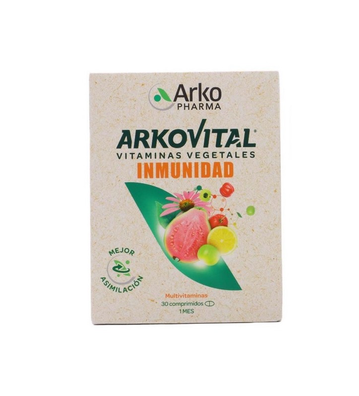 ARKOVITAL VITAMINAS VEGETALES INMUNIDA 30 COMPRIMIDOS