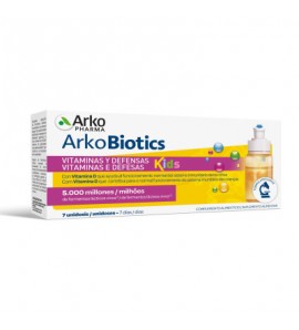 ARKOBIOTICS VITAMINAS Y DEFENSAS NIÑOS  7 UNIDOSIS