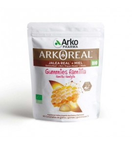 ARKOREAL JALEA REAL + MIEL GUMMIES FAMILIA 60 CARAMELOS