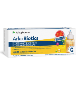 ARKOBIOTICS VITAMINAS Y DEFENSAS ADULTOS 7 UNIDOSIS