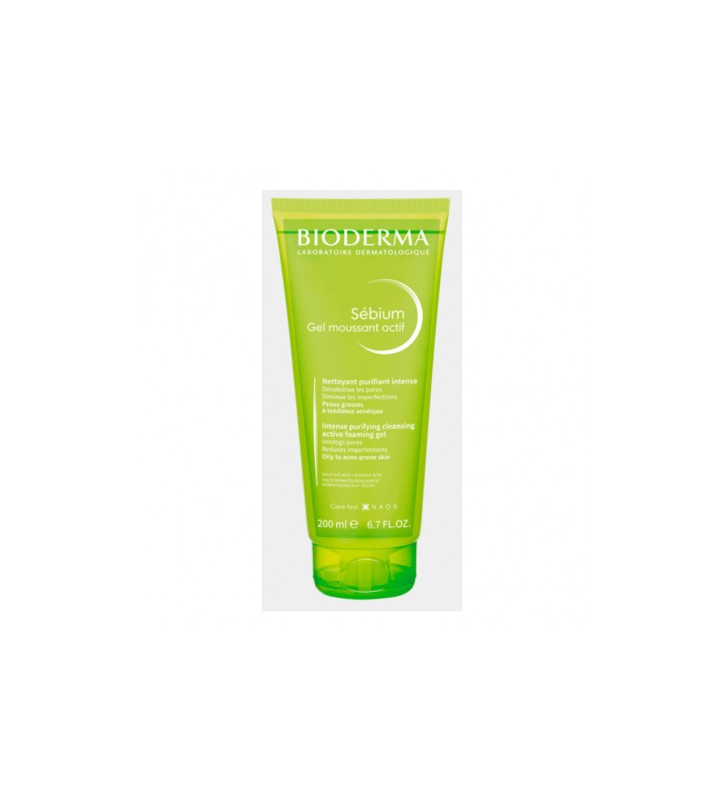 BIODERMA SEBIUM GEL MOUSSANT ACTIF 200ML