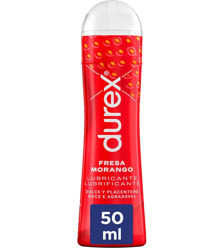 DUREX PLAY SABOR FRESA MORANGO 50 ML