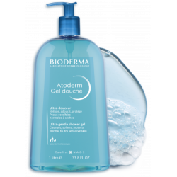 BIODERMA ATODERM GEL DOUCHE 1LT 2