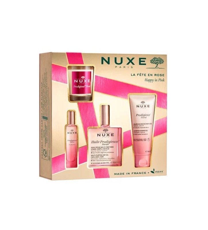 NUXE COFRE NAVIDAD LA FETE EN ROSE