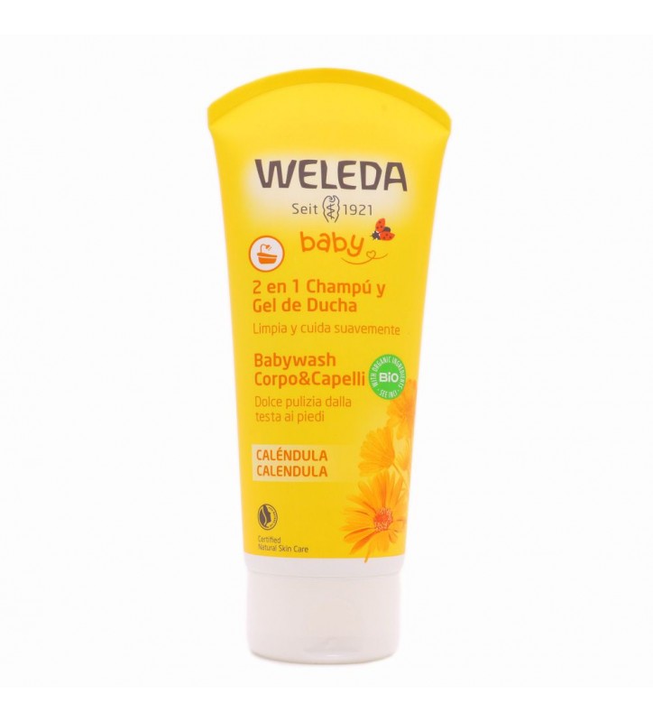 WELEDA CALENDULA CHAMPU Y GEL DE DUCHA 200mL