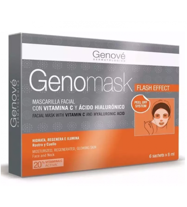 GENOMASK MASCARILLA CON VITAMINA C