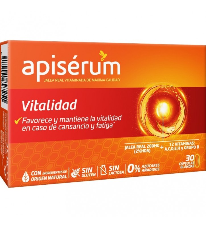 APISERUM VITALIDAD 30 CAPSULAS