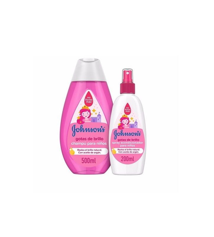 CHAMPU GOTAS DE BRILLO 500ML + SPRAY ACONDICIONADOR 200ML