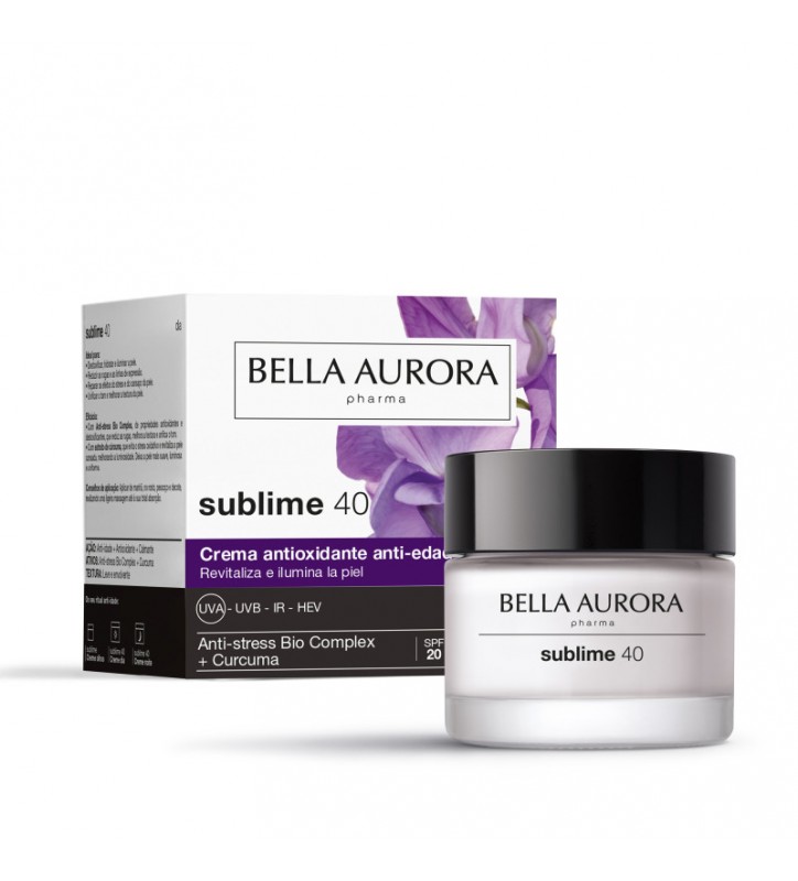 BELLA AURORA SUBLIME 40 CREMA ANTIOXIDANTE ANTI-EDAD, REVITA