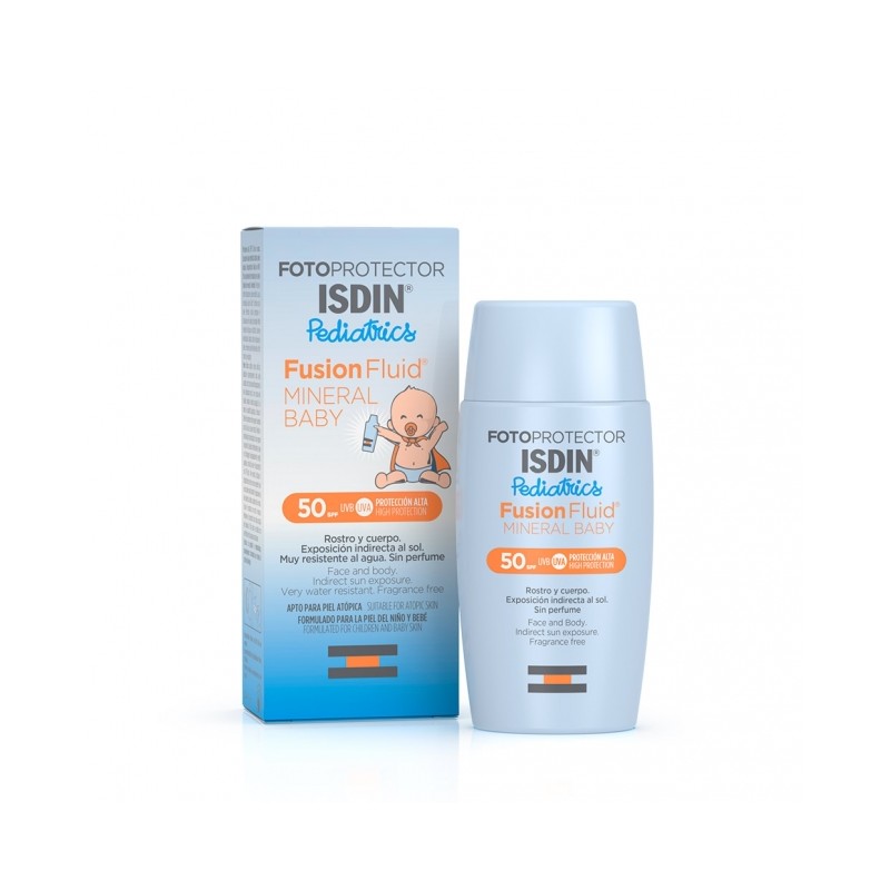 FOTOPROTECTOR ISDIN PEDIATRICS MINERAL BABY SPF50  50ML