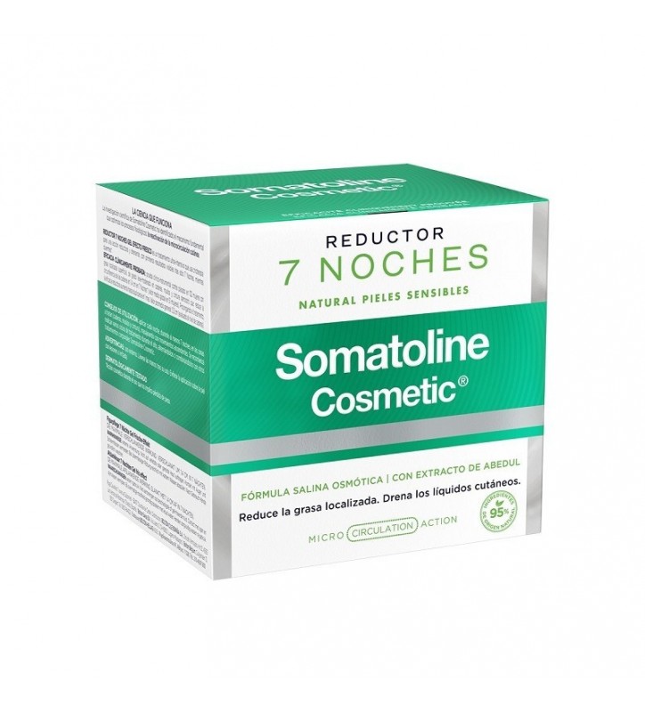 SOMATOLINE REDUCTOR NATURAL 7 NOCHES PIEL SENSIBLE 400ML