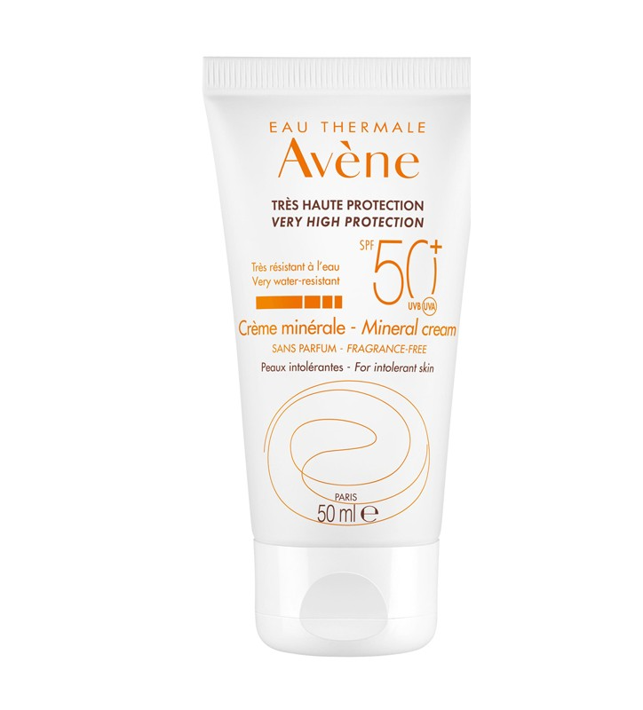 AVENE CREMA MINERAL SIN PERFUME SPF50  50ML