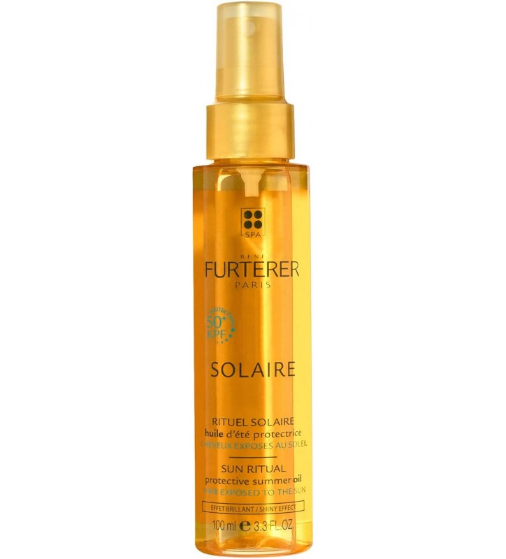 RENE FURTERER SOLAIRE ACEITE SOLAR 50+ PROTECTOR BRILLANTE 1