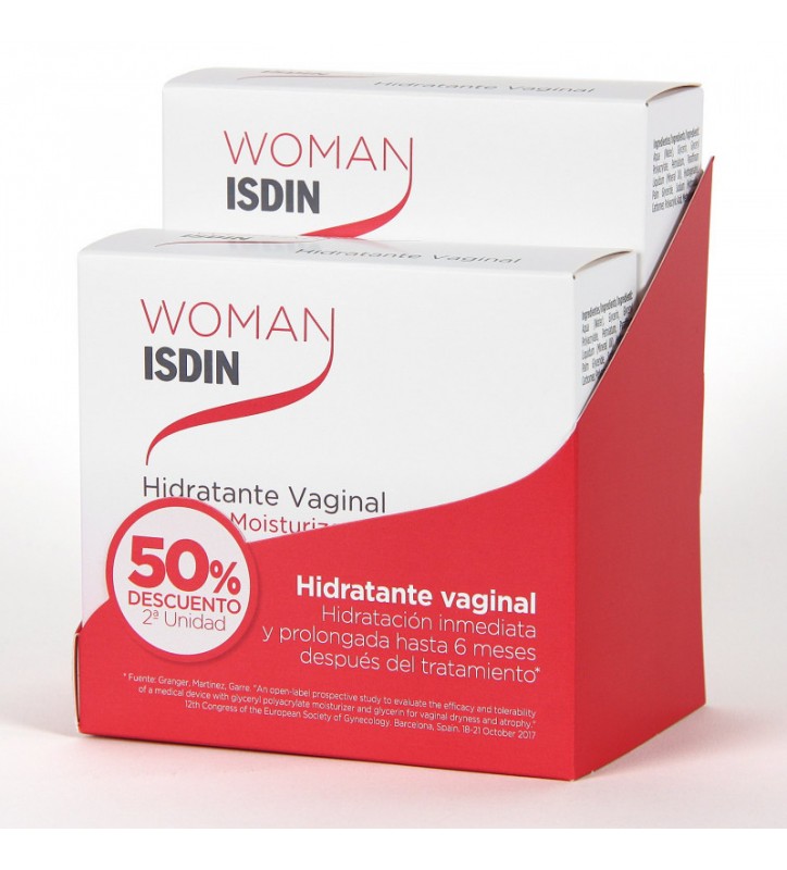 ISDIN WOMAN DUPLO HIDRATANTE VAGINAL 2x12 UDS