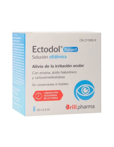 ECTODOL RETARD SOLUCION OFTALMICA 30x0,4 ML