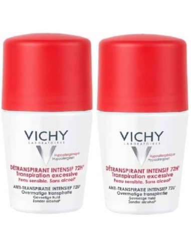 VICHY DUPLO STRESS RESIST ANTI TRANSPIRANTE  72H 2X50ML