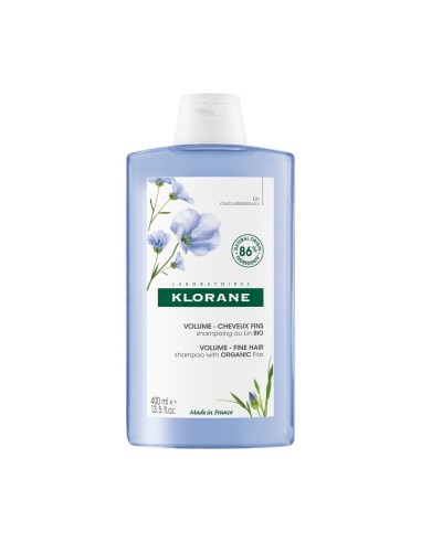 KLORANE CHAMPÚ LINO CAB FINO 400ML